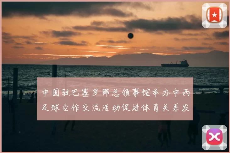 中国驻巴塞罗那总领事馆举办中西足球合作交流活动促进体育关系发展