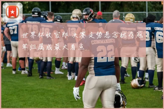世界杯收官即 决赛走势悬念犹存冠军归属成最大看点