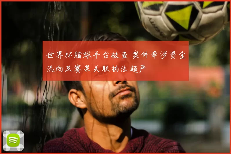 世界杯赌球平台被查 案件牵涉资金流向及赛果关联执法趋严